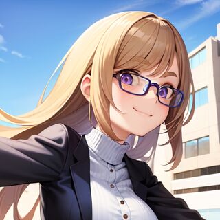 たくあん眉の女子大生