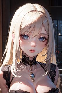 前にStableDiffusionで生成した美少女
