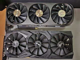 上が4070 Ti、下がRTX2060