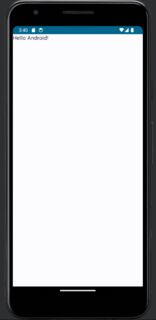Hello worldが表示される