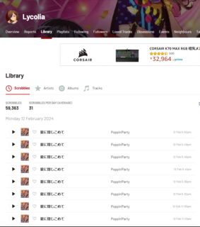自分のLibraryページ