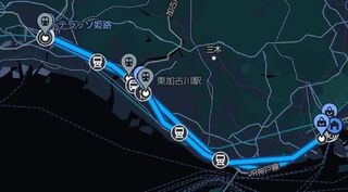 二日目の巡礼は翌日が土曜日だったので大きめの移動をした